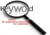 give you a list of 50 keywords that have more than $50 average CPC and maxmium $140+ value and have more than 1000 local US exact searches in Google.