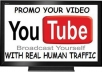give your YouTube Video Over 20000 Unique Human Views within 3 days