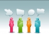 make 5 comments on your blog 