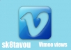 deliver 5000 vimeo views