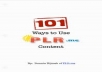 show you 79 Ways To Profit With PLR Material