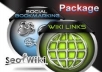 create SEO Alchemy /// 300+ Social Bookmarks + 5,000 Wikis + Panda Optimized Submission + Linklicious Pro /// Magic