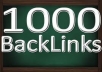 give 10000 backlinks with full report within 2 days