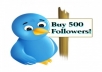 give you verified 5000 real twitter followers not fake