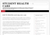Student Health Care at aigues-vertes_net