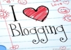create or redesign your blog for your company, website or personal on blogspot