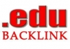 create 15 dofollow PROFILE backlinks from edu and gov domains indexed by Google