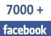 add 7000 + Real working FACEBOOK likes to your fanpage within 24 hours