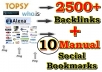 submit your 2 Website or URL to 65,000 statistic websites for fast indexing + Ping them All