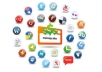 create 52+ web 20 properties powered by 1000 profile links and 1000 blog comments
