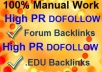 manually create 50 Verified PR7 to PR5 Dofollow Angela Backlinks including 10 Dofollow EDU