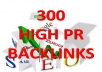 create 300 HIGH PR BACKLINKS PR 1-5
