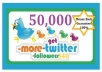 send you ACTIVE 50,000 twitter followers