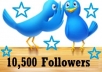 give You 10,000 Twitter FOLLOWERS + 5 Pinterest Folllowers within 1 day