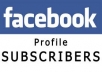 give 200 facebook subscribers within 24 hours 