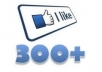 collect 300 genuine facebook like within 2 days