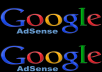 Creates Google Adsense Approved Accounts with your name and your country