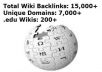 use Extreme Wiki Poster to create over 10010 contextual wikilinks from over 5000 unique domains including edu and gov wikisites