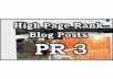 I will publish your article in my PR3 & PR4 blog