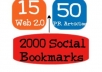 add and make 50 web 2,0 properties + 5000 social bookmarks LlNKJUICE seo backlinks