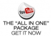 Get over 15,000 Views, 100 Likes, 10 Comments and 500 Subscribers to your video 