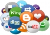 make 350 social BOOKMARK backlinks to your site and submit them all to lindexed for fast indexing 