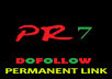 Permanent Put Your URL ++ Anchor Do Follow Permanent Link. on PageRanks 7 Sites