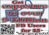 Post your Website URL to 9,000,000+ FB Users with a Positive Comment of Your Choice