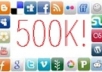 tweet your message to over 500,000 friends on my Social Networks 