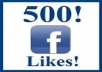 give you 100 facebook real like on any facebook page