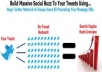 share your link to Over 10000 Twitter Followers 2500 facebook friends Stumbleupon Google Digg and Delicious within 24 hrs