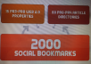 create 75 PR3 to PR8 seo LlNKWHEEL and 2000 social bookmarking backlinks for
