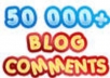 build 50500 MASSIVE blog comment backlinks