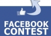 provide 1000+ real profile Likes/vote On Your 2 Facebook Picture , Status , Comment Or Non App Photo Contest within 24 hour 500 x 2 = 1000 