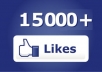 give you GUARANTEED 15000 facebook fans/likes to your fan page without admin access or any password