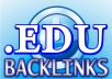 create 100 EDU BACKLINKS, nofollow, links from blog comments made with scrapebox