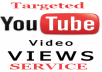 provide 1000+ Real and Targeted Youtube Video Views with some Likes in less than 48 hours