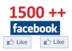 add 1500+ quality likes to your facebook fans fanpage without admin access