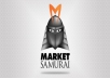  make a Keyword Research and I will give you the BEST organic keywords in your niche with most powerful tool MARKET SAMURAI (150$ value)