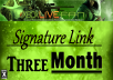 put your link in my PR2 forum signature for 3 month