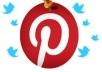 share 25 images of your choice to my 5k+ Pinterest followers
