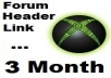 put your link under my PR2 forum header for 3 month