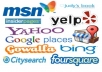 create 15 local  citations for your company/business by help of which your business can rank higher in google maps and local search results