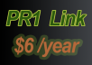 place your link in one of my PR1 site for 1 year
