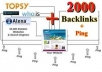 submit your Website to 65,000 statistic websites + Ping websites + Ping within 1 week