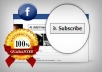 offer you 666+ Facebook Subscribers