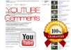 get you 111 + comments for your youtube video with 30k + views