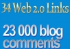 linkPush with 23000 blog comments and web2 quality sites 