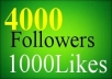 get 20000 instagram followers and 20000 instagram likes to your account In 24 hour and without password 