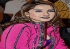 cartoonize your 15 pictures just